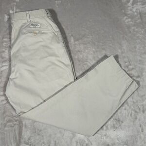 VTG 90s Polo Ralph Lauren Prospect Pant Men 38x30 Beige Classic Comfort Golf